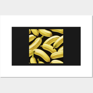 Banana pattern #1 Posters and Art